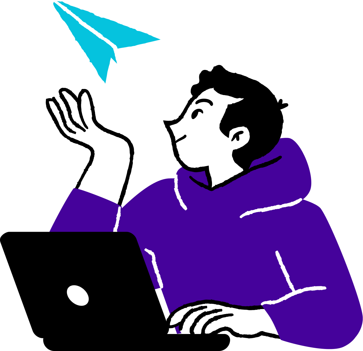 Advertising expert illustration