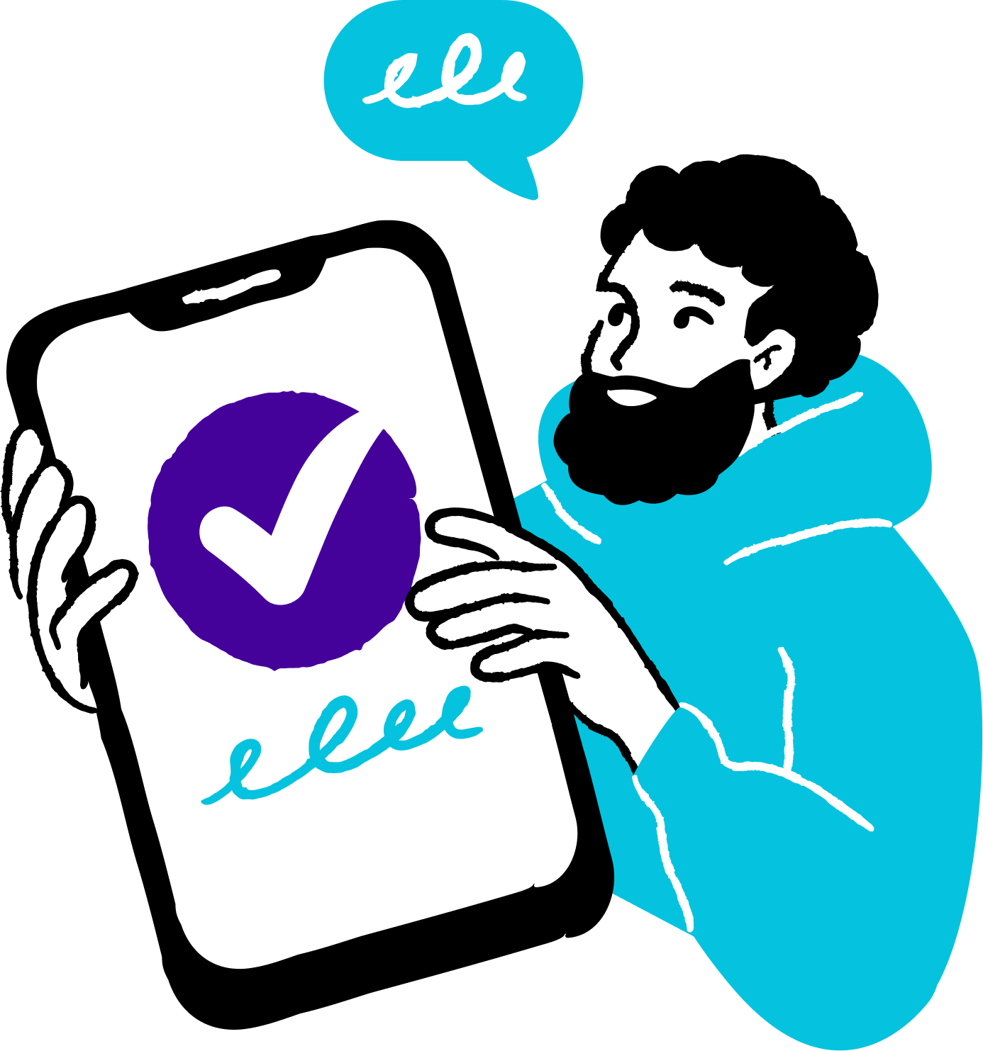 Verified account illustration